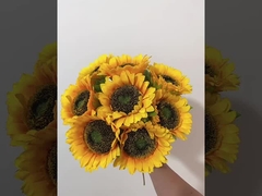 Sunflower artificial flower, sunflower home, hotel living room decoration, flower bouquet