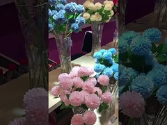 Simulated Three Headed Ball Chrysanthemum Fake Flower Hydrangea Artificial Flower Table Tennis Chrys