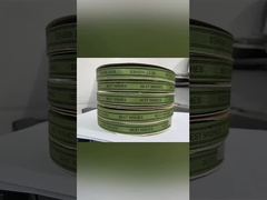 Military green gift packaging ribbon letter ribbon gift box ribbon flower baking strap 1.5cm ribbon 