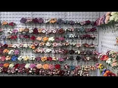 Simulated flower, small daisy, jumping orchid, artificial fake flower, 28 heads, garden home decorat