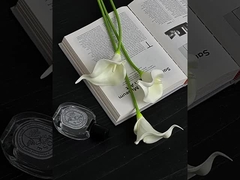 Cross-border wholesale of simulated hand feel PU calla lily bouquets, artificial flowers, plastic fl