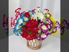 Simulated morning glory, trumpet flower, fake flower, bundle morning glory, silk flower, engineering