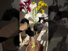 Cross-border wholesale of large-sized calla lilies, EVA artificial flowers, artificial flowers, soft