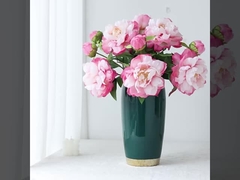 High-end peony and peony artificial flowers, Chinese-style living room decorative flowers, dining ta