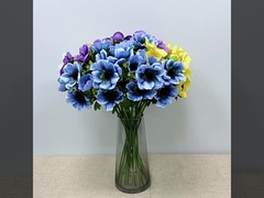 Simulation of 3 Sunflower Flowers Home Single Branch Silver Lotus Flower Wedding Decoration Simulati