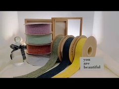 New Korean style solid color chenille ribbon