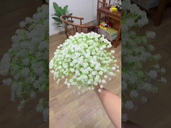 DIY artificial rose flower buds for home wedding decoration and fake bouquets