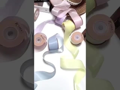 Soft and smooth fabric ribbon