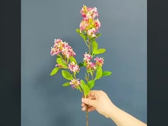 Thousand Miles Fragrance Single Branch Golden Osmanthus Simulated Flower High Quality Lilac Flower L