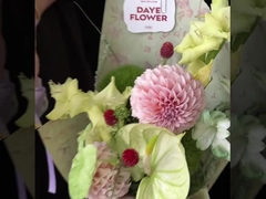 Artistic conception oil painting series floral arrangement flower packaging paper