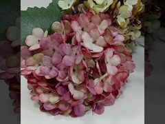 European oil painting embroidered ball single branch simulation fake flower retro floral arrangement