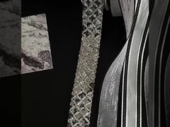 Qixi Black Silver Series Ribbon