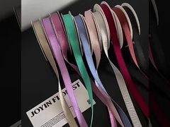 1.5cm glossy velvet ribbon