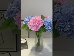 Biomimetic hydrangea flowers, simulated flowers, moisturizing touch, hydrangea bouquets, living room