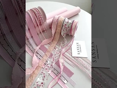 Rizhao Honey Series Ribbon Flower Bouquet Decoration Float Handmade Floral DIY Gift Packaging straps