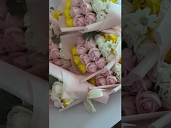 18-rose soap flower gift box, soap flower bouquet, Valentine's Day, Christmas gift, birthday small p