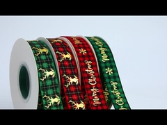 Christmas hot stamping ribbon
