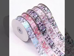 Pink Sanrio cartoon cute pattern ribbon DIY handmade ribbon student gift box gift packaging ribbon