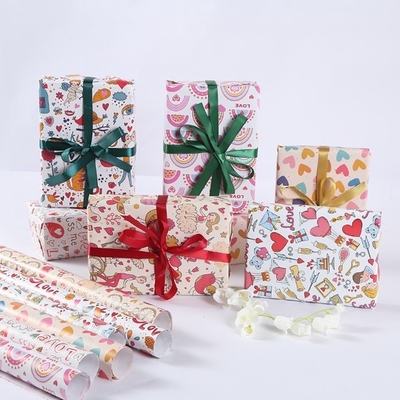 Gift Wrapping Paper Roll Sheet Packing For Gift Wrapping
