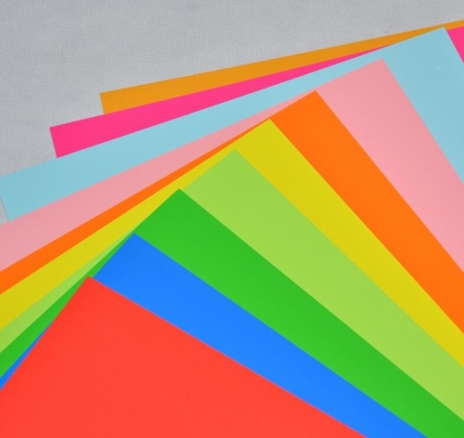 Bright Neon Coloured Paper Sheets Fluorescent Paper A4 Size 80gsm