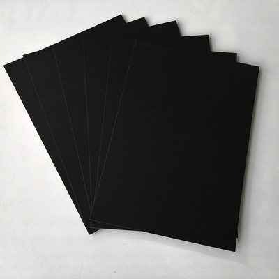 1mm 1.5mm 2mm Thick Black Cardboard Coloured Paper Sheets Recycled 150gsm