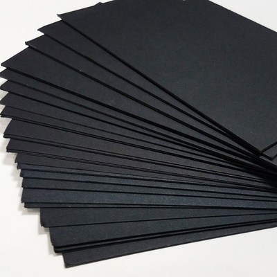 Smooth Black Colour Cardboard Sheet 80gsm For Crafting