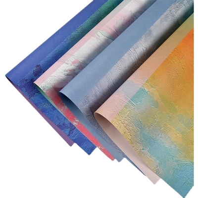 Good price 70gsm At Least Florist Wrapping Paper CMYK Printed online