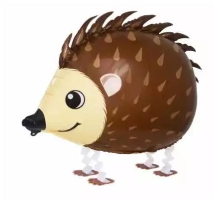 Good price Wholesal New Arrival Cute Walking Animal Pet Hedgehog Helium Balloons Globos For Birthday Party Decoration Globo Balloon online