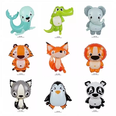 Good price Wholesal New Cartoon Animal Series Balloon Sea Lion Fox Penguin Panda Marine Life Animal Theme Birthday Party Decoration online