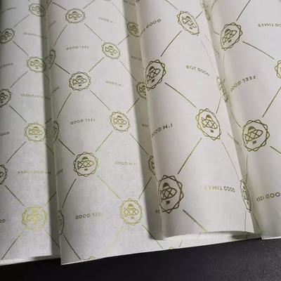 Good price Gold Logo Acid Free Fancy Art Paper Greeting Card Offset Kraft Tissue Packaging Paper online