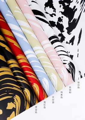 Good price Waterproof Flower Bouquet Wrapping Paper Fabrics Plastic Flower Wrapping Paper online