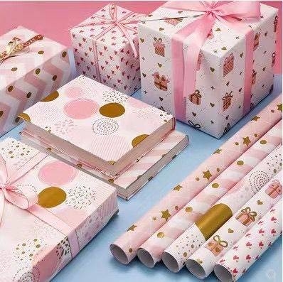 Buy 50cm*70cm Matte Gift Wrap Paper Roll for Friend online manufacture
