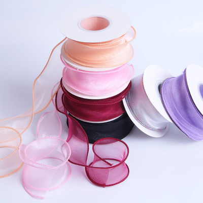 Good price Fishtail Ribbon Gauze Ribbon DIY Material Flower Packaging Satin Ribbon online