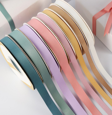 Good price Matte Cotton Flower Packaging Ribbon DIY Bow Decoration Gift Box Ribbon online