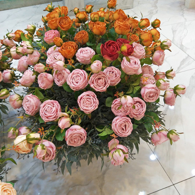 Good price Artificial Queen Rose Spray Bouquet Bunches For Home Decorations online
