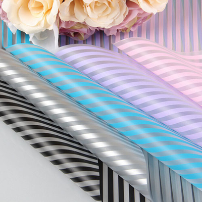 Good price Plastic flower wrapping Film-HPW08 paper packing printed   transparant strips online