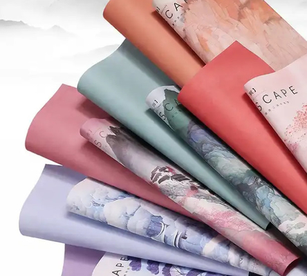 Good price Chinese style art paper flower wrapping paper 85g waterproof recyclable paper online
