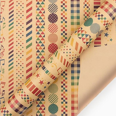 Good price Kraft Paper Gift Wrap Paper Roll Inkjet Printing Technology online