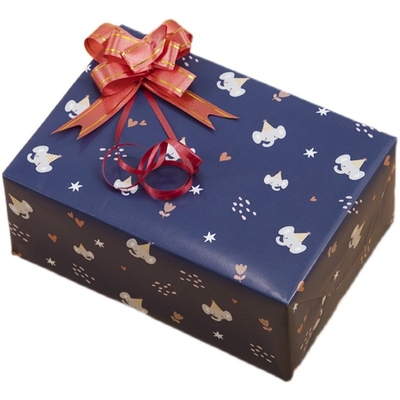 Buy Digital Printing Gift Wrap Paper Roll With Tear Resistant Properties online manufacture