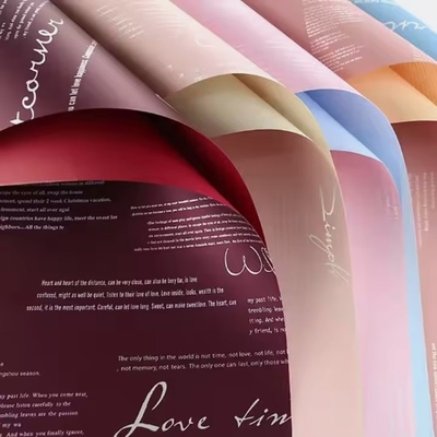 Good price Waterproof Bouquet Paper translucent wrapping flower wrap paper online