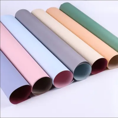 Good price More Than 50 Colors Plastic Flower Wrapping Paper 58*58cm For Ouya Soap Wrapping online
