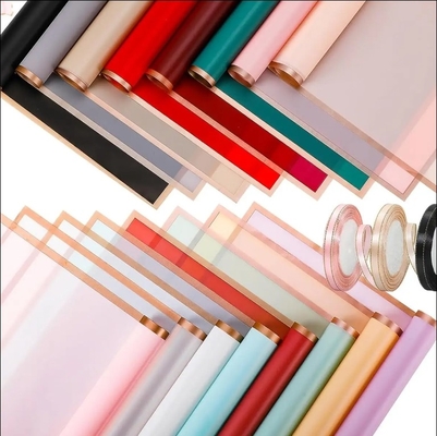 Good price Waterproof BOPP Flower Wrapping Paper 58*58cm for Korean Florist Packaging online