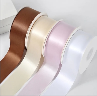 Good price Polyester 4cm Solid Color Satin Ribbon 196 Colors to Choose online