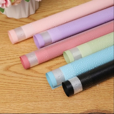 Good price Simple Fashion Style Translucent Flower Wrapping Paper Color Frame Flower Paper Florist Packaging Materials Wholesale online