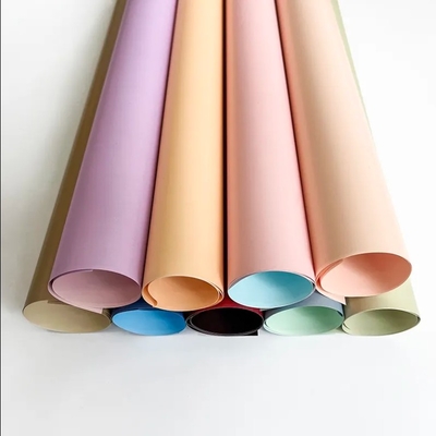 Good price Ouya Paper Luxury Korean Flower Wrapping Biocolor-Double-Sided Bouquet Florist Waterproof Wrapping Paper For Flowers online