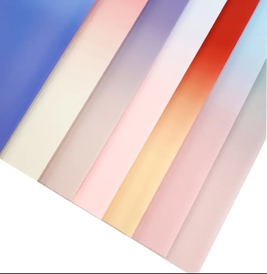 Good price Flower Gift Wrapping Paper Double-Sided Glorious Youth Graduated Color Wrapping Paper Bouquet Packaging Materials online