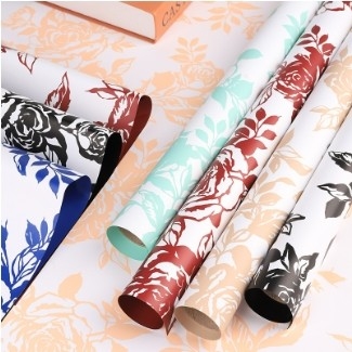 Good price Tanabata Story Rose Flower Wrapping Paper Kraft Paper Bouquet Paper Handmade DIY Flower Shop Flower Art Materials online