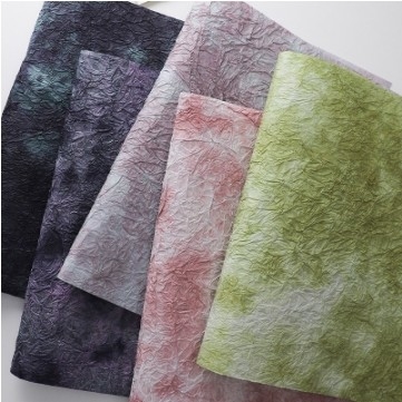 Good price Colorful Handmade Pleated Texture Paper Mutiple Color 60*60cm for Teacher's Day Bouquet Packaging Material online