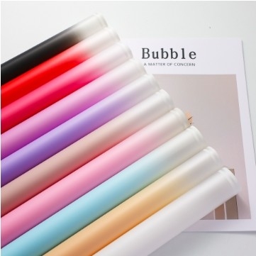 Good price Lizhiran Gradient Milan Paper Floral Paper Lollipop Wrapping Paper Matte Paper Flower Shop Flower Wrapping Paper Wholesale online