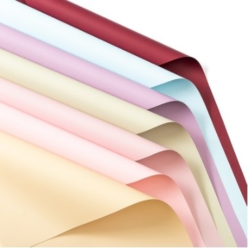 Good price Pure color Ou Ya paper flower wrapping paper flower wrapping paper opening flower basket gift rose flower material Korean style first love online